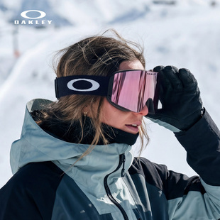 备滑雪眼镜男女护目镜7103 M运动户外装 Oakley欧克利FALL LINE