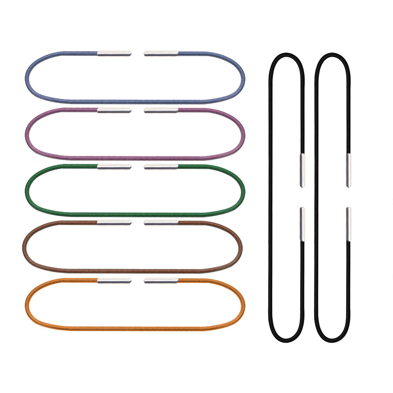 旅行者笔记本全新弹力绳双头尾夹