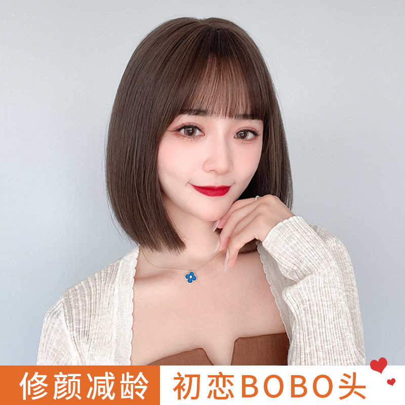 假发女短发波波头全漫画刘海