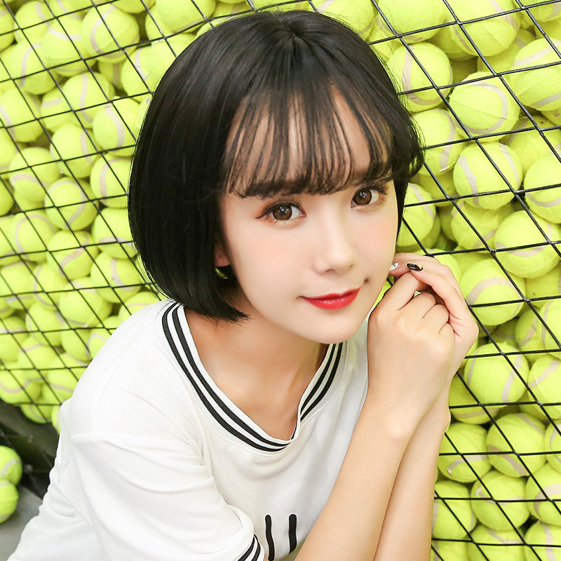 Perruque cheveux raides Court - Ref 2613856 Image 5