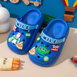 EVA儿童拖鞋洞洞鞋夏小童透气宝宝室内男女童卡通可爱防滑凉拖鞋
