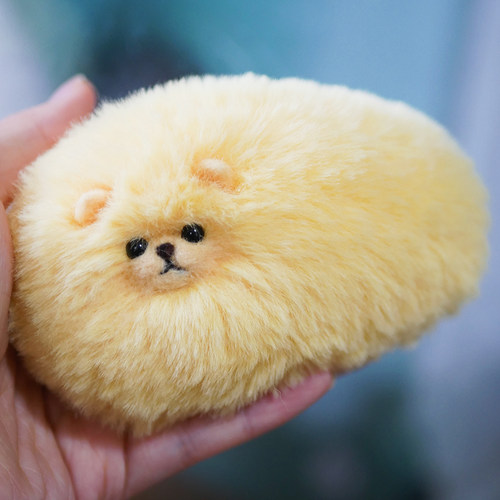 按压可叫芒狗送钥匙扣