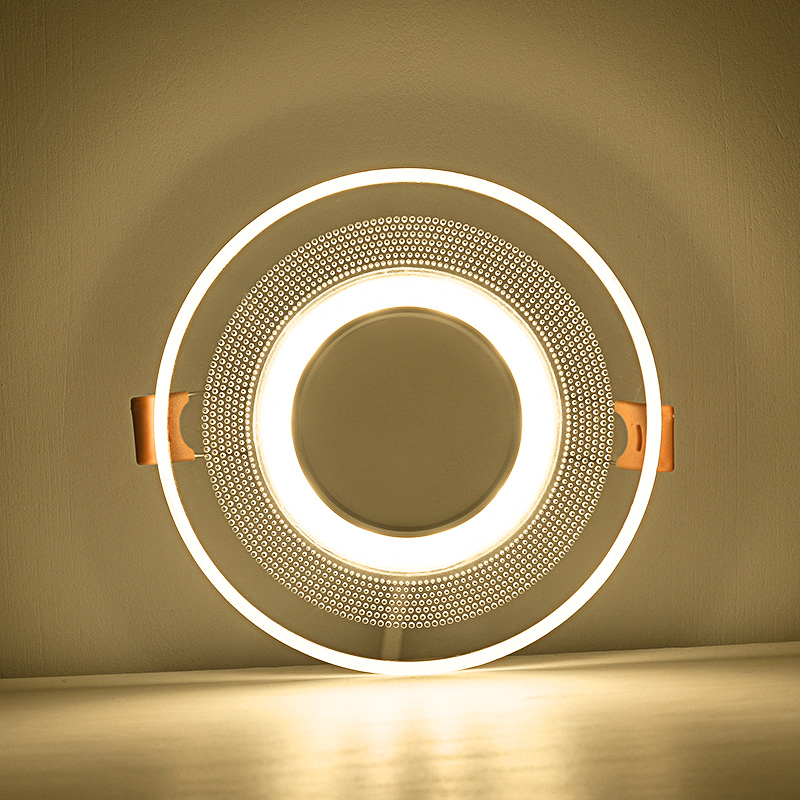 led吊顶玄关过道三色变光天花灯