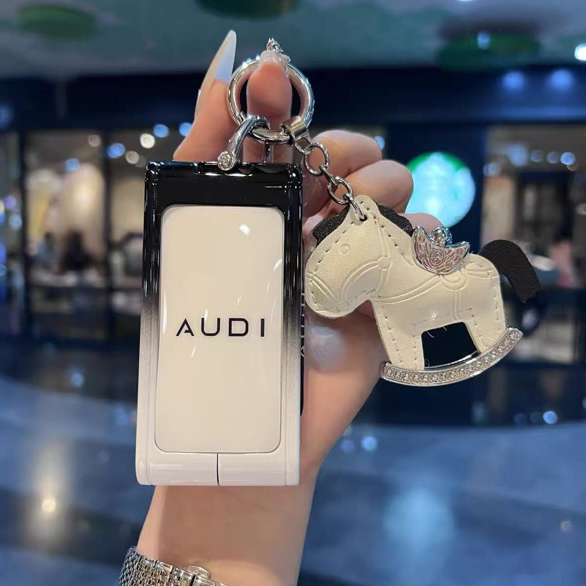适用上汽奥迪E5钥匙套AUDI/E5Spo
