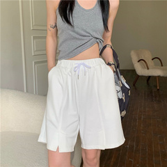 Real price ~ loose and versatile split design casual shorts