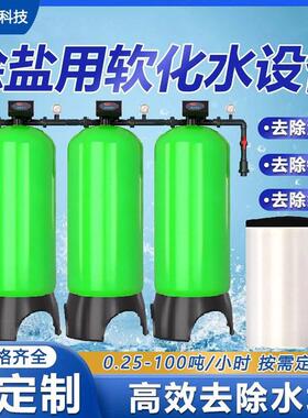 农村家用井水软水设备软化水处理过滤器全自动商用工业锅炉软水机