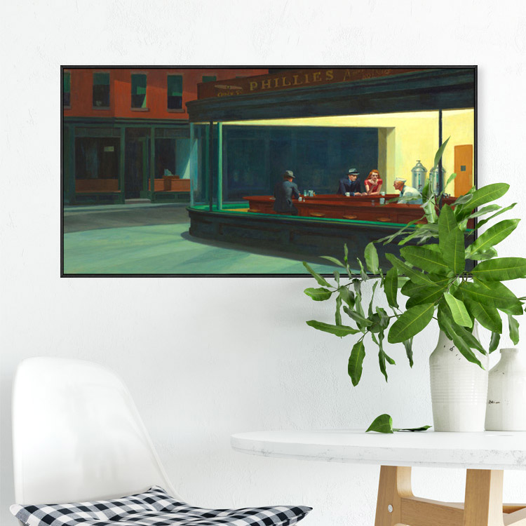 客厅艺术风卧室书房走廊无框画