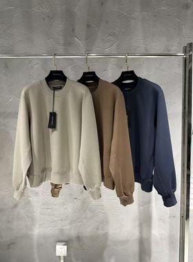 微默契正品K牌KIYUGINA净版空气棉宽松套头长袖卫衣27801