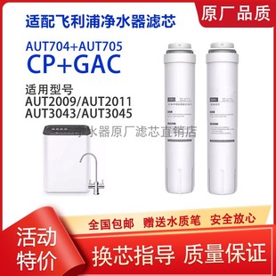 2011滤芯704CP 适配飞利浦净水器AUT3043 2010 2009 705GAC 3045