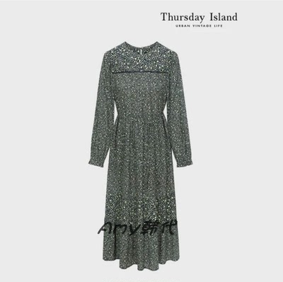 Amy韩国代购[Thursday Island] 碎花连衣裙 T236MOP544W