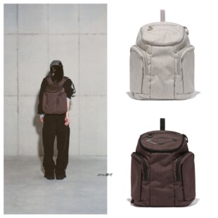 限时折扣 韩国设计师品牌 mschf RHOMBUS SCOUT RUCKSACK双肩背包