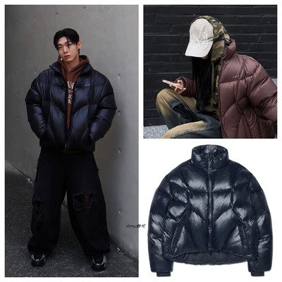 Amy韩国代购NOMANUAL 男女同款AELLA DUCK DOWN立领鸭绒羽绒服