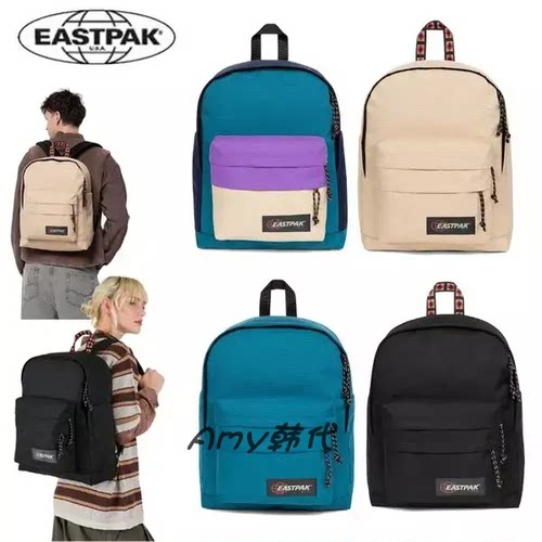 Amy韩国直邮EASTPAK正品 16英寸笔记本电脑包经典系列背包EQABA16