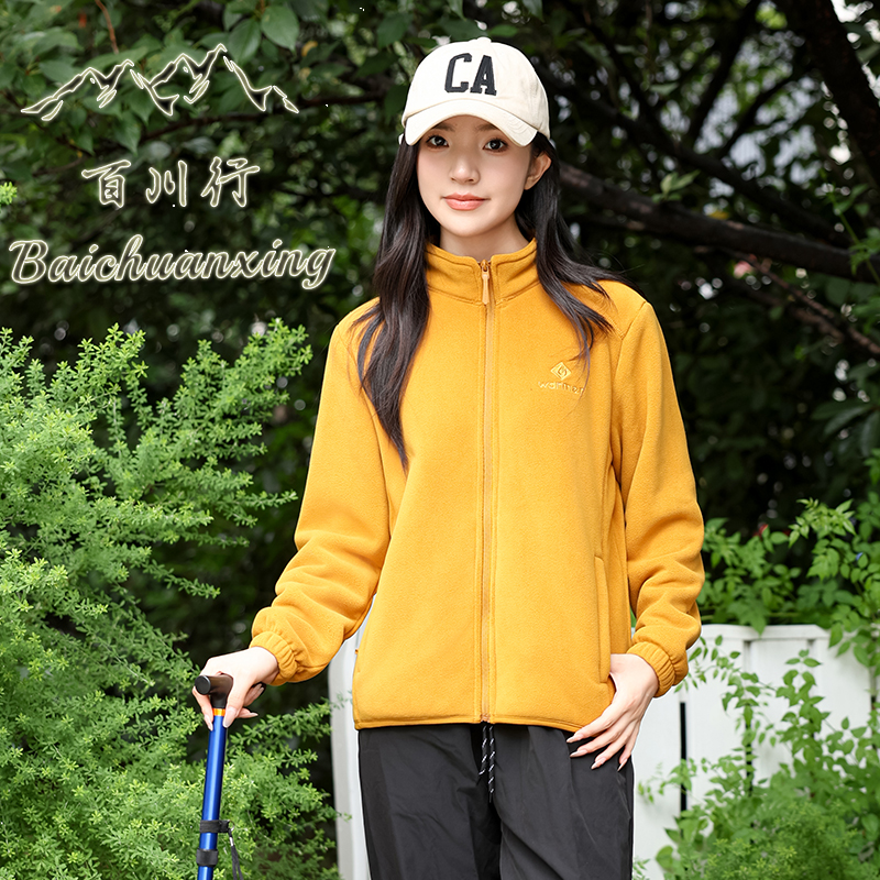 秋冬加绒加厚奥粒绒女休闲卫衣