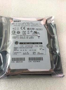 全新成色保一年 HUC101212CSS600 静电袋包装 1.2TB SAS 2.5 10K