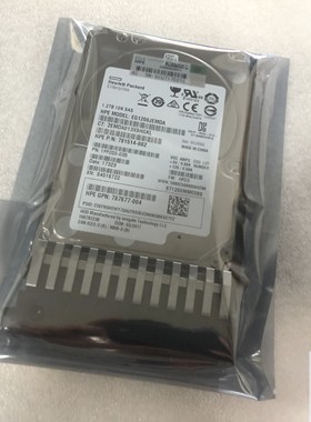 787648-001 MSA J9F48A 1.2TB 10K 12Gbps SAS 2.5质保一年 1.2T