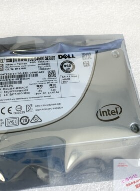 DELL 04T7DD 960G SATA SSDSC2KB960G7R S4500 960G混合固态硬盘