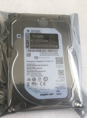 联想 7XB7A00051 00YK040 4T 4TB SATA 3.5 7.2K  原装硬盘 SR650