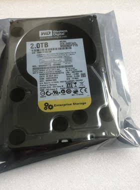 WD/西部数据 WD2003FYYS 2T 台式机7200转 64M硬盘2T企业级保一年