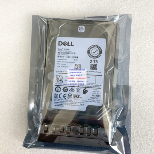 DELL 1VD130-136 ST2000NX0423 2TB 7.2K SATA 0VR92X 服务器硬盘