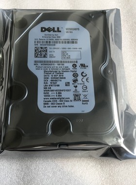 DELL 0M020F WD5002ABYS 500GB SATA企业级硬盘M020F原装正品