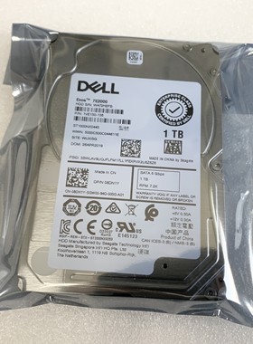 DELL ST1000NX0443 1T 2.5寸 SATA 7.2K 8DN1Y R440 R740 硬盘