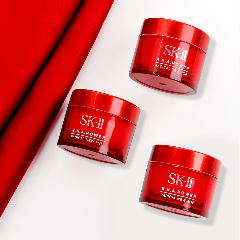SKII/SK2第六代RNA大红瓶面霜超肌因肌源修复精华霜15g中小样滋润