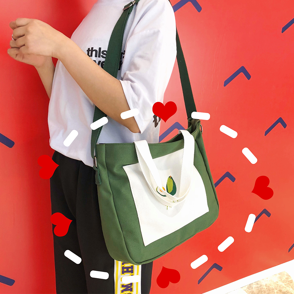 韩国chic文艺小清新水果帆布斜挎包ins少女可爱软妹学生单肩包女|ruв категории Сумки, Г - жа сумки - от Buy2taobao.com для оказания профессиональной услуги покупки агента Taobao