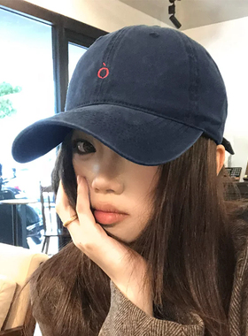 张婧仪同款韩版宽檐显脸小棒球帽