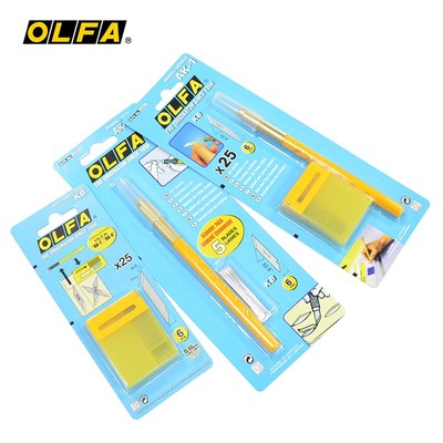 OLFA爱利华纸雕皮革模型贴膜刀片
