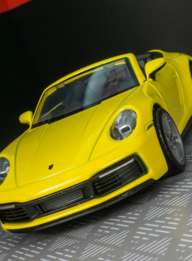 彩珀88706仿真堡时捷911咔雷拉合金车模回力敞篷金属跑车儿童玩具