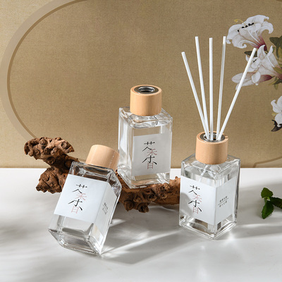 白茶无火香薰家用精油厕所酒店卧室内摆件空气清新剂香氛茶香香薰