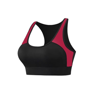 【禧九专属】红色美背运动内衣女防震文胸带胸垫一体式