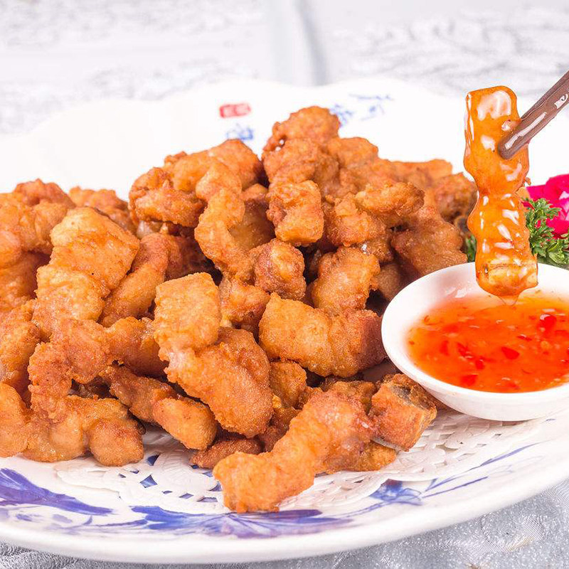 温州风味酥排骨香酥油炸猪排猪肉速冻半成品酒店特色方便食材美食