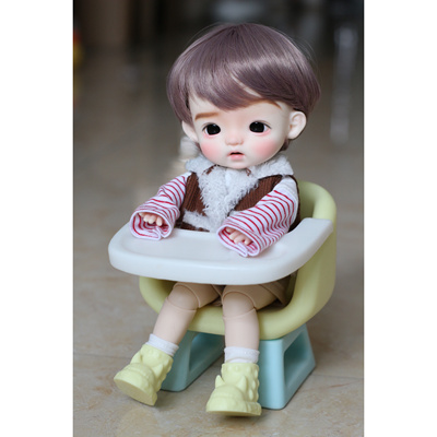 STODOLL3分迷糊树脂顺丰包邮玩偶娃娃礼物整娃限量仅一个挑眉款