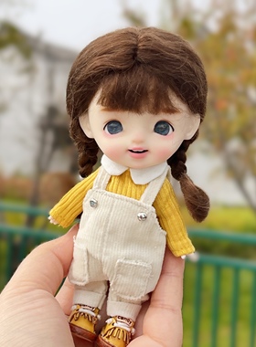 【STODOLL微笑邦尼】手绘人偶潮玩玩偶娃娃玩具礼物白肌手办