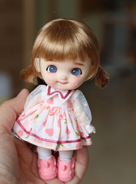 【STODOLL酒窝】手绘人偶潮玩玩偶娃娃玩具礼物白肌日手办