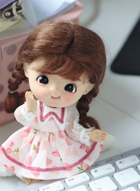 【STODOLL歪歪】手绘人偶潮玩玩偶娃娃玩具礼物白肌日烧肌手办