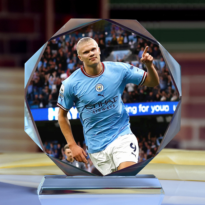 德布劳内人偶哈兰德手办足球礼物