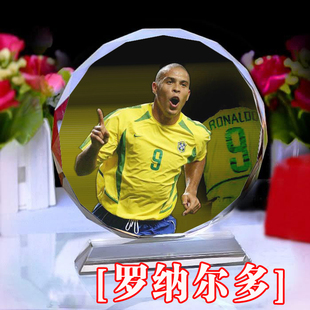 罗纳尔多周边大罗人偶ronaldo手办海报 送男女生足球迷生日礼物