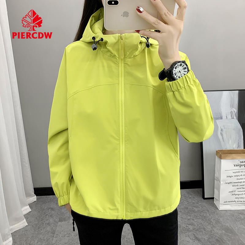 『PIERCDW帕瑞萨』2025新款户外冲锋衣女防风防水运动外套春秋季