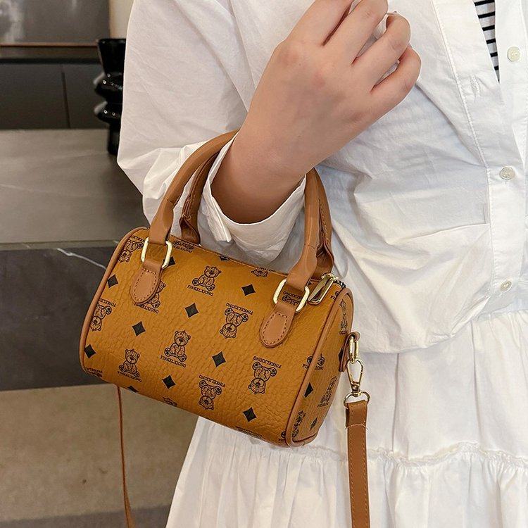 枕头包小包包女2025新款mini波士顿斜挎包百搭小众质感手提单肩包