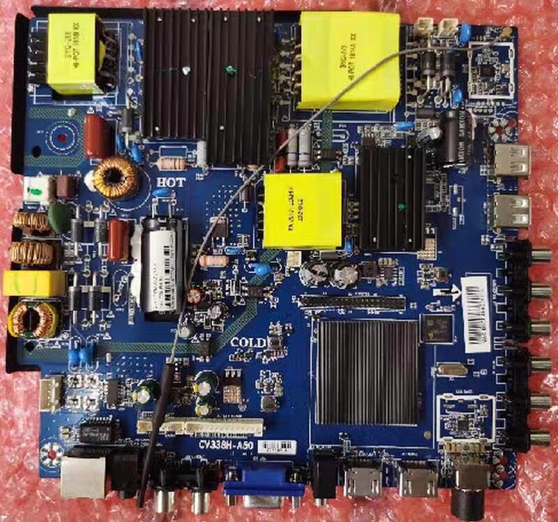 原装金锐显CV338nH-A50安卓网络驱动板 42-60寸屏三合一主板