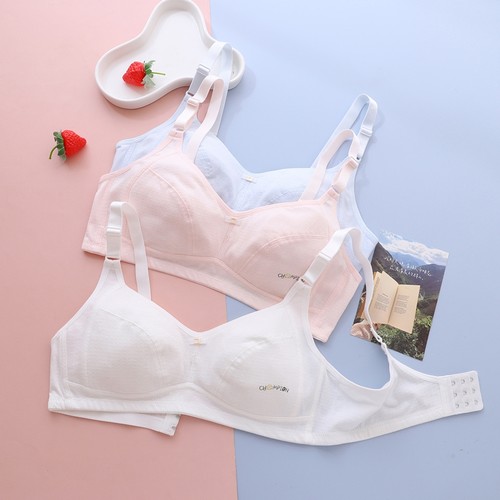 学生内衣女初中生发育期少女