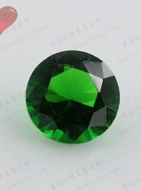 祖母绿色圆形尖底玻璃钻幻彩美甲钻 配饰diy饰品1.0mm~4.75m