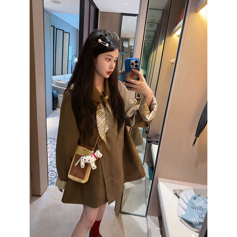 2025新款宽松休闲中长款外套