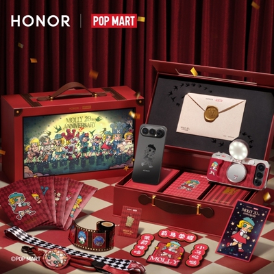 荣耀500ProMolly泡泡玛特联名