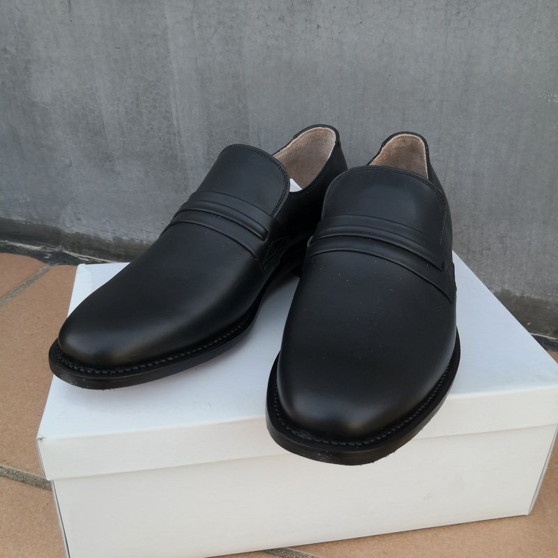 库存全新87皮鞋黑色真牛皮套脚低帮商务正装皮底礼服宴会干部皮鞋,流行男鞋,正装皮鞋,淘宝优惠券,粉丝福利购,淘宝优惠卷