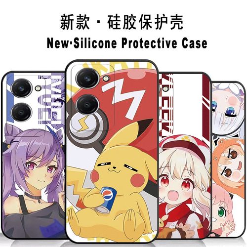 vivoY36t手机壳V2327A动漫原神手机套二次元外壳软壳学生硅胶磨砂可爱创意新款防摔女保护套全包卡通男时尚潮