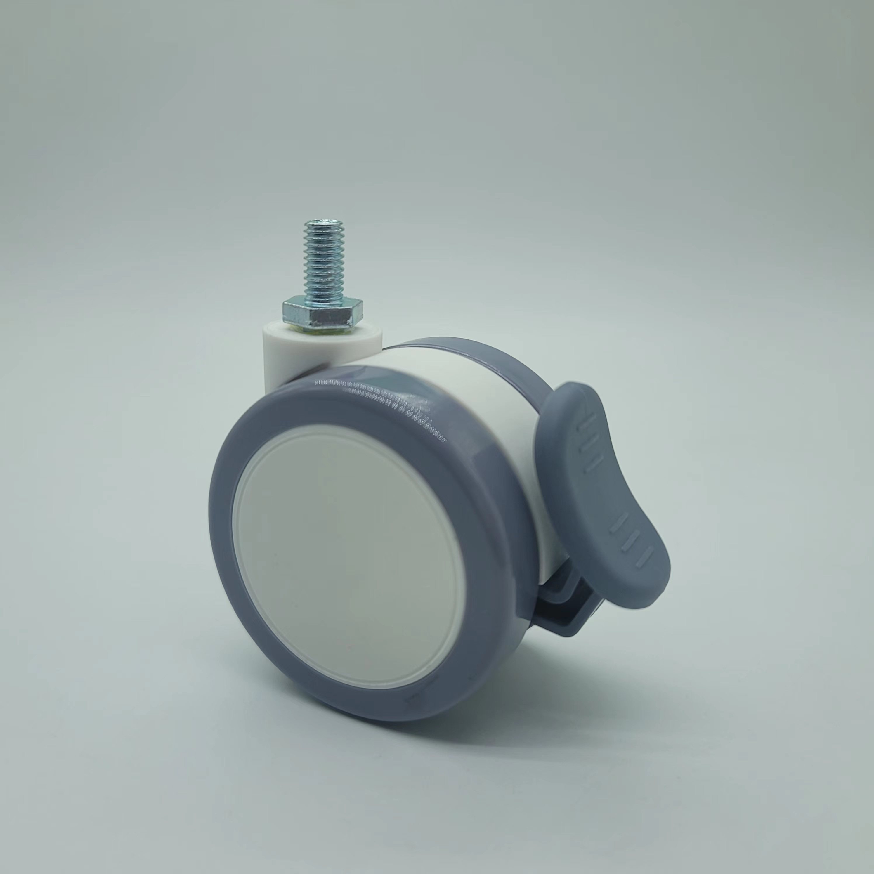 脚轮2.5寸万向轮子带刹车静音美容医疗转椅滚轮转向螺丝杆M8M10,标准件/零部件/工业耗材,脚轮,淘宝优惠券,粉丝福利购,淘宝优惠卷